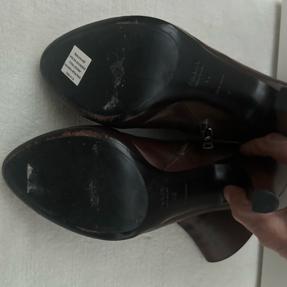 Prada Brown Ankle Boots - Picture 9 of 10